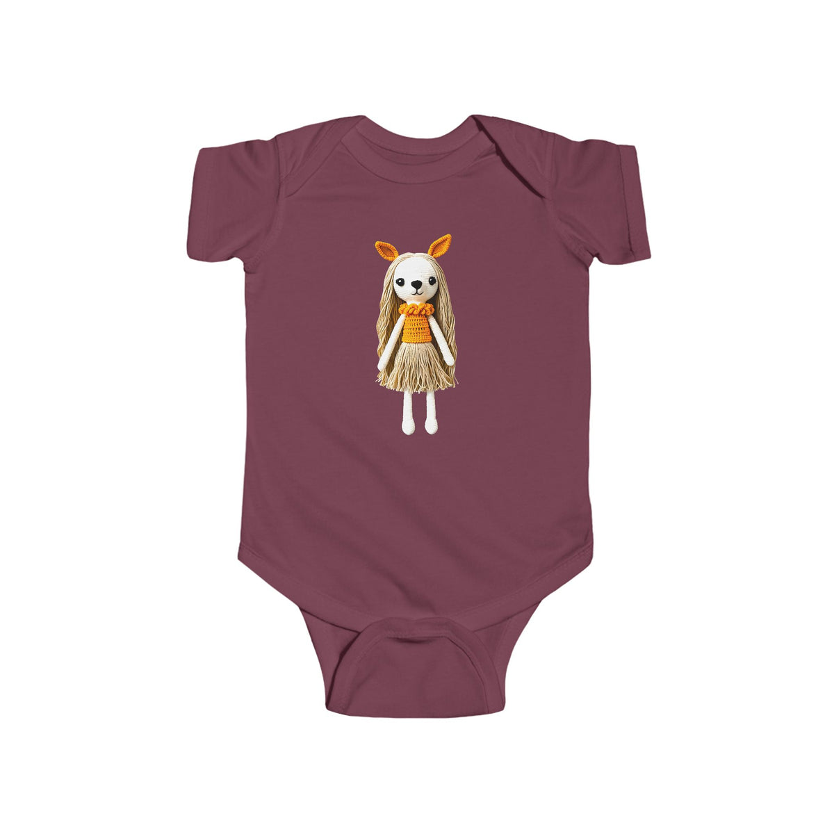 ISABELLA Infant Fine Jersey Bodysuit NB: 0-24 mos