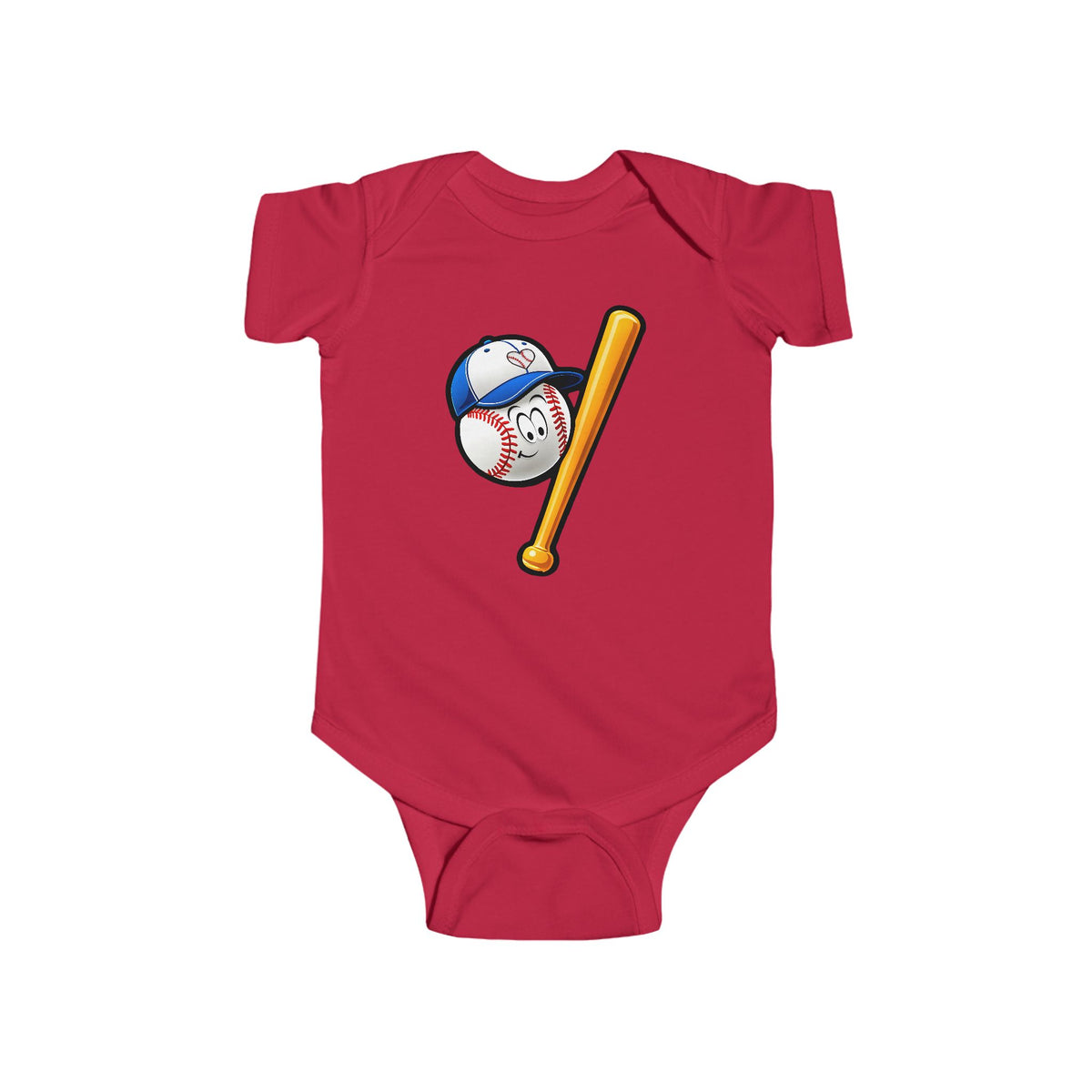 SLUGGER Infant Fine Jersey Bodysuit NB: 0 - 24 mo
