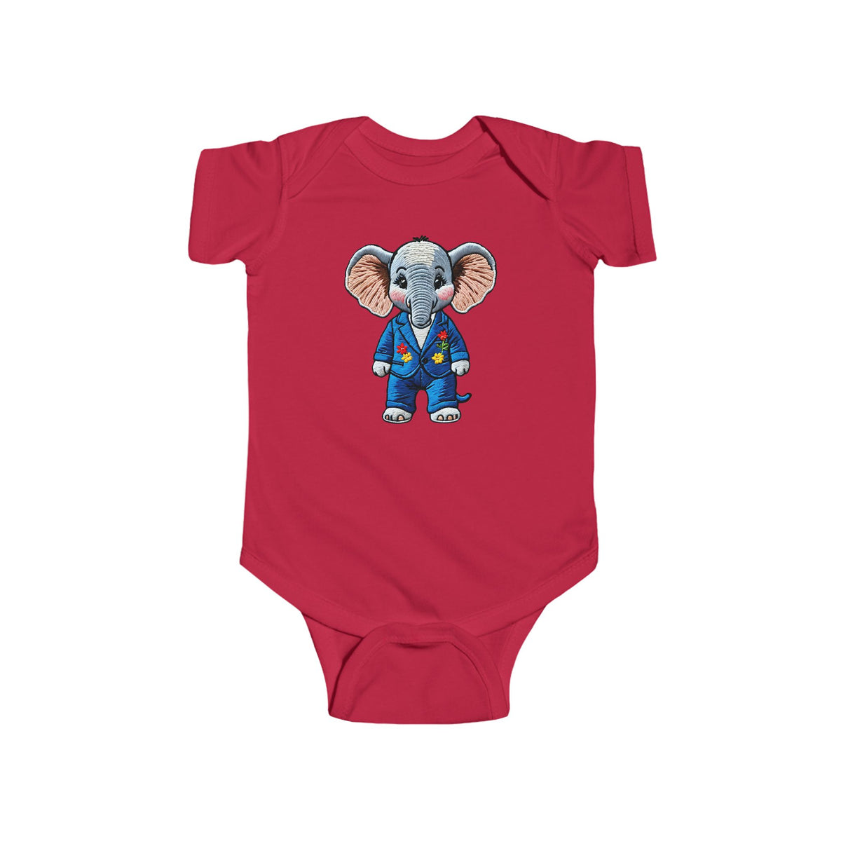 TUSKER Infant Fine Jersey Bodysuit NB: 0 - 24 mo