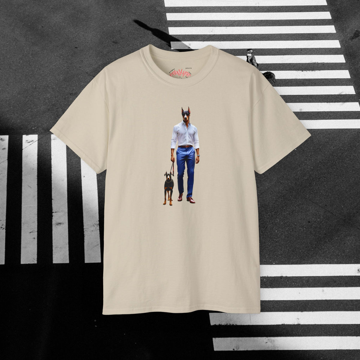 PINCHER- Camiseta Unisex de Algodón Ultrafino