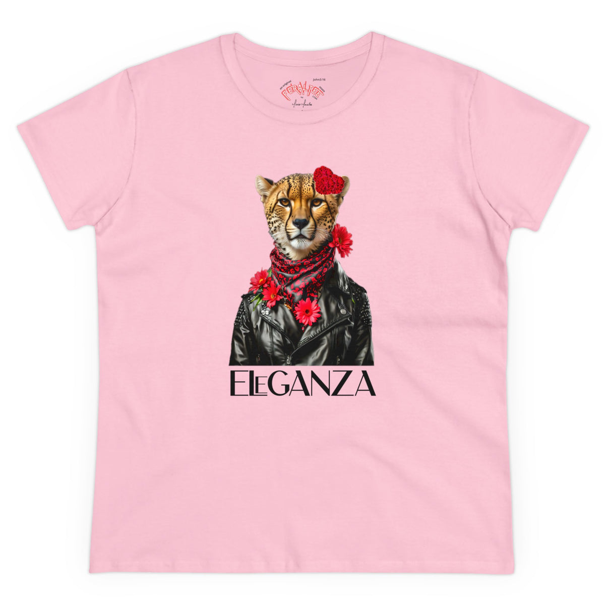 ELEGANZA 2 Women's Midweight Cotton Tee