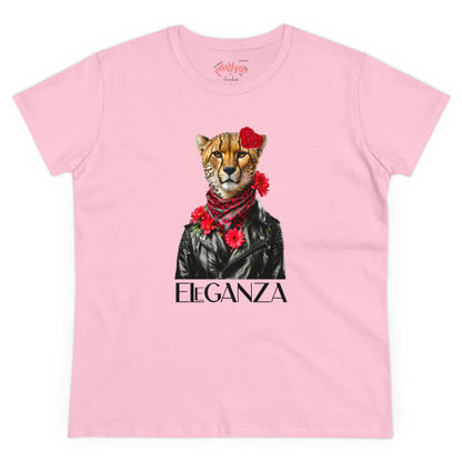 ELEGANZA 2 Women's Midweight Cotton Tee