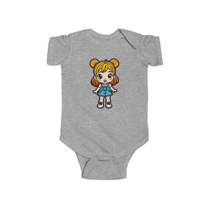 CHLOE Infant Fine Jersey Bodysuit NB: 0-24 mos