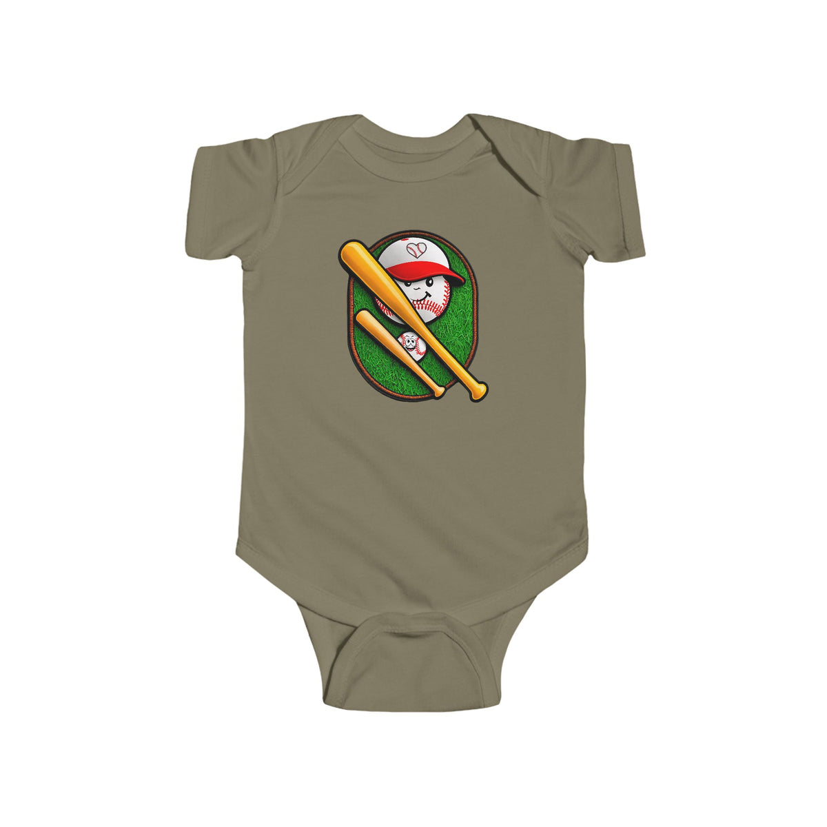 ROCKET Infant Fine Jersey Bodysuit NB: 0 - 24 mo