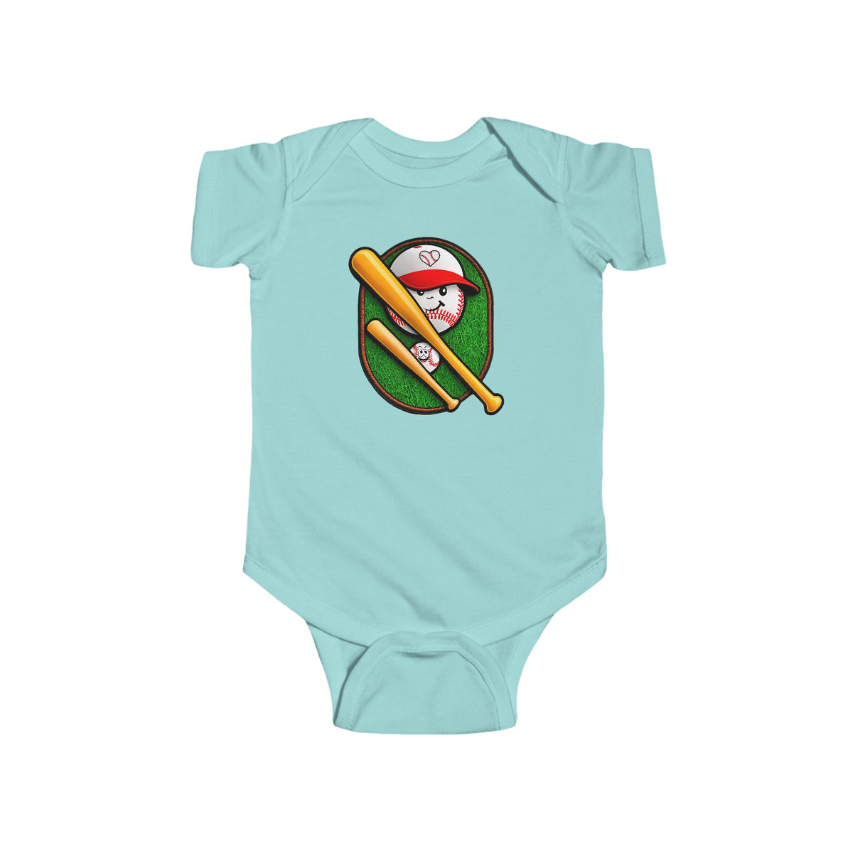 ROCKET Infant Fine Jersey Bodysuit NB: 0 - 24 mo