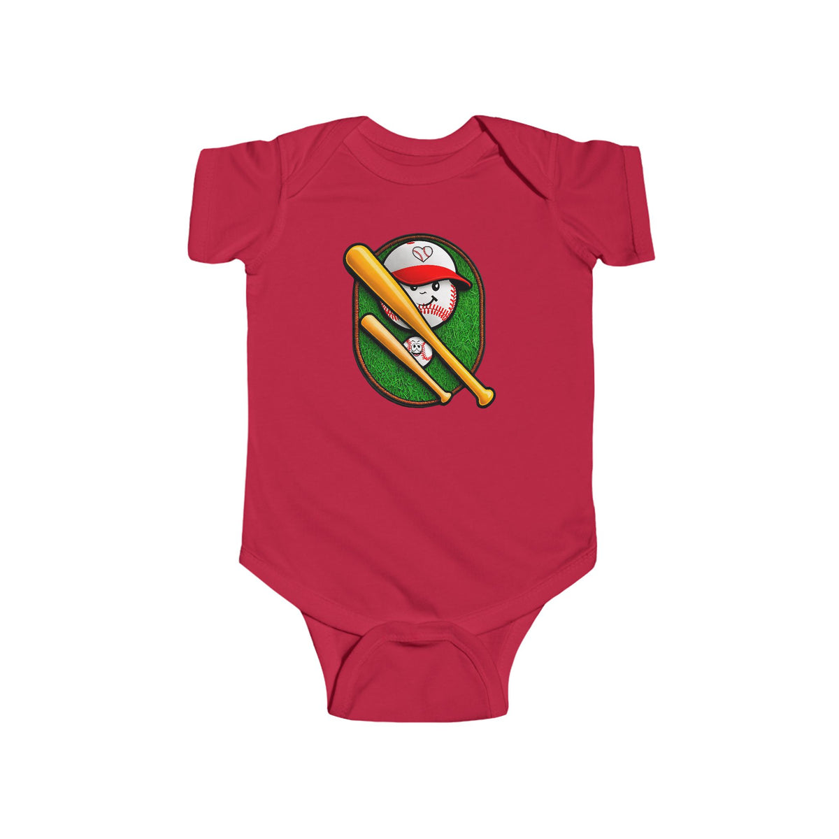 ROCKET Infant Fine Jersey Bodysuit NB: 0 - 24 mo