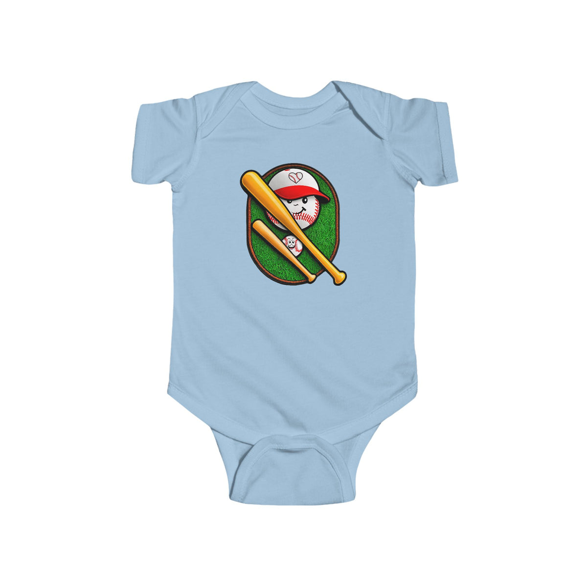 ROCKET Infant Fine Jersey Bodysuit NB: 0 - 24 mo