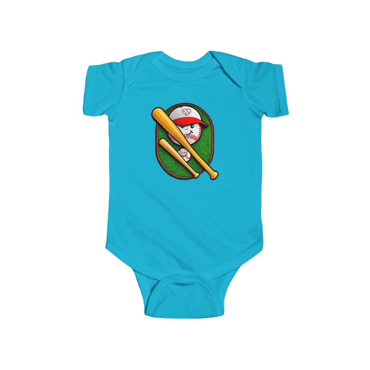 ROCKET Infant Fine Jersey Bodysuit NB: 0 - 24 mo