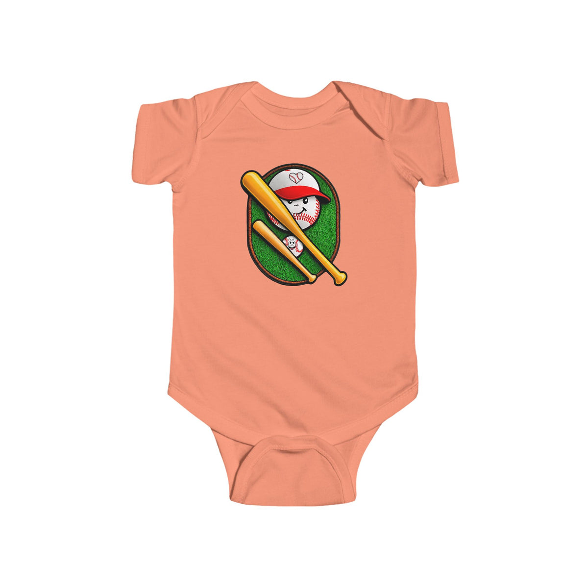 ROCKET Infant Fine Jersey Bodysuit NB: 0 - 24 mo
