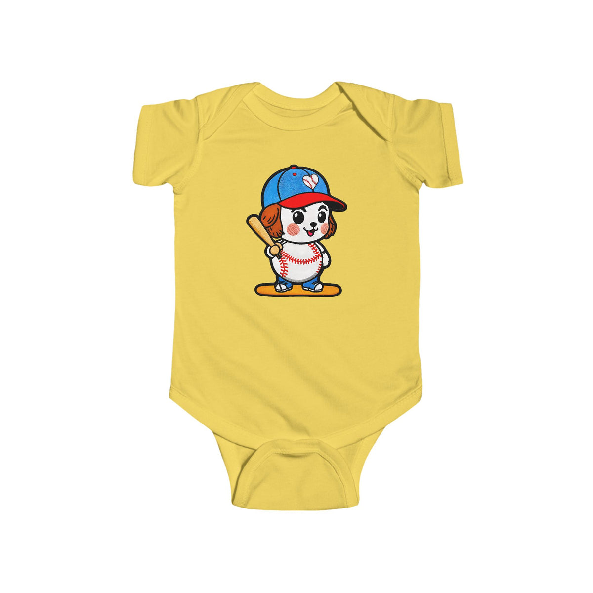 PEANUT Infant Fine Jersey Bodysuit NB: 0 - 24 mo