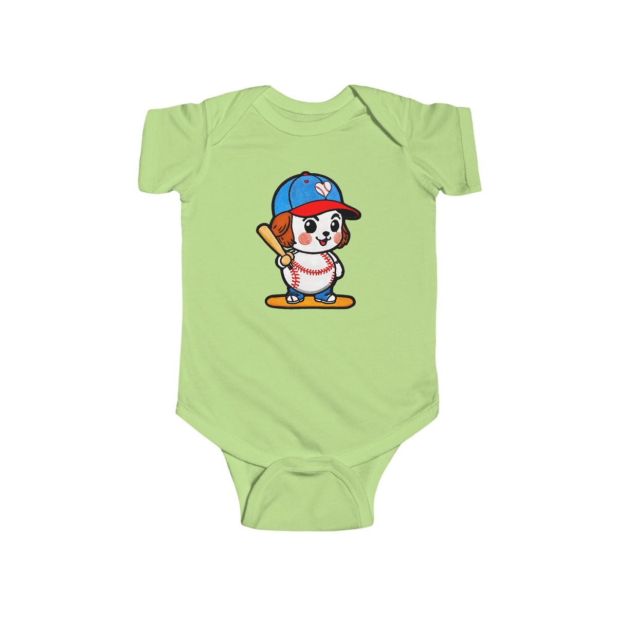 PEANUT Infant Fine Jersey Bodysuit NB: 0 - 24 mo