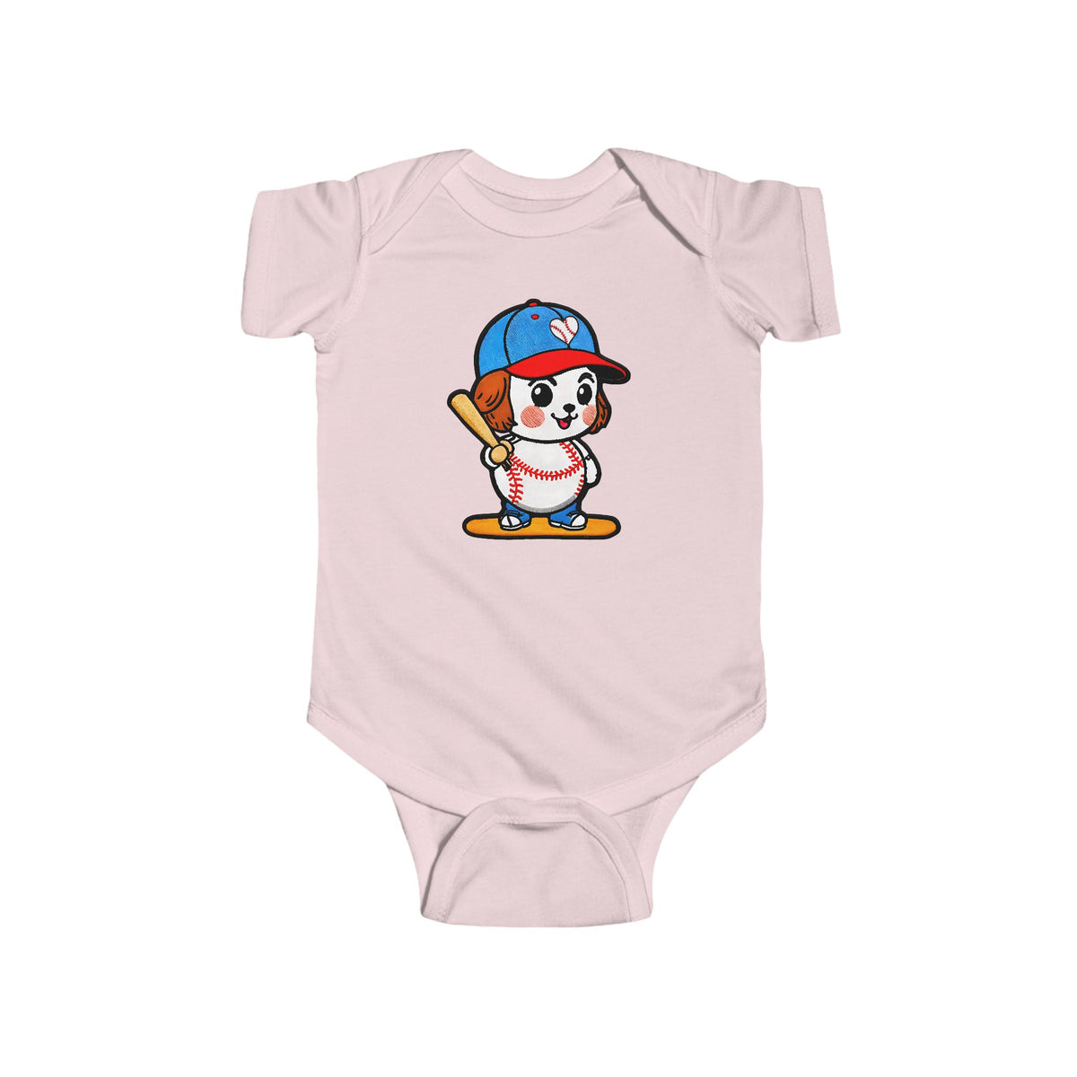 PEANUT Infant Fine Jersey Bodysuit NB: 0 - 24 mo
