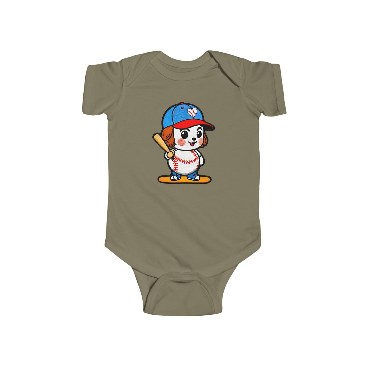 PEANUT Infant Fine Jersey Bodysuit NB: 0 - 24 mo
