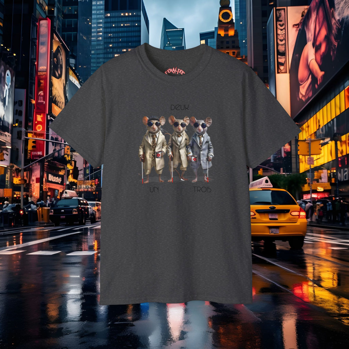 THREE BLIND MICE Unisex Ultra Cotton Tee
