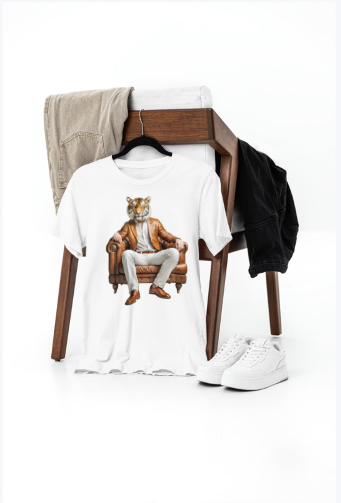 CROUCHING TIGER Unisex Ultra Cotton Tee