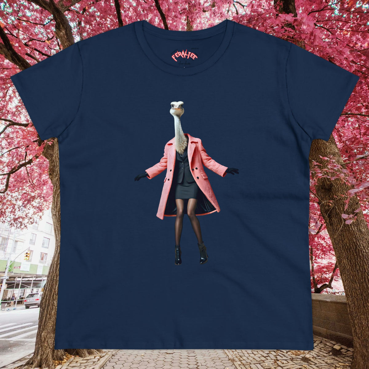 Camiseta de algodón de peso medio para mujer DUCHESS