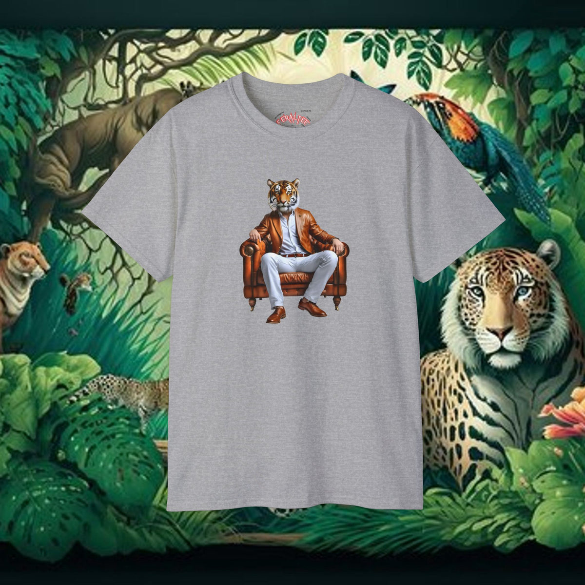 CROUCHING TIGER Unisex Ultra Cotton Tee