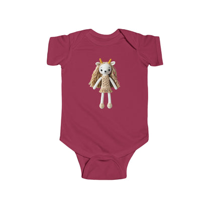 EMMA Infant Fine Jersey Bodysuit NB: 0-24 mos