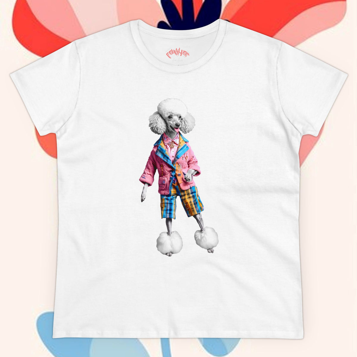 CHIENNE Women's Midweight Cotton Tee