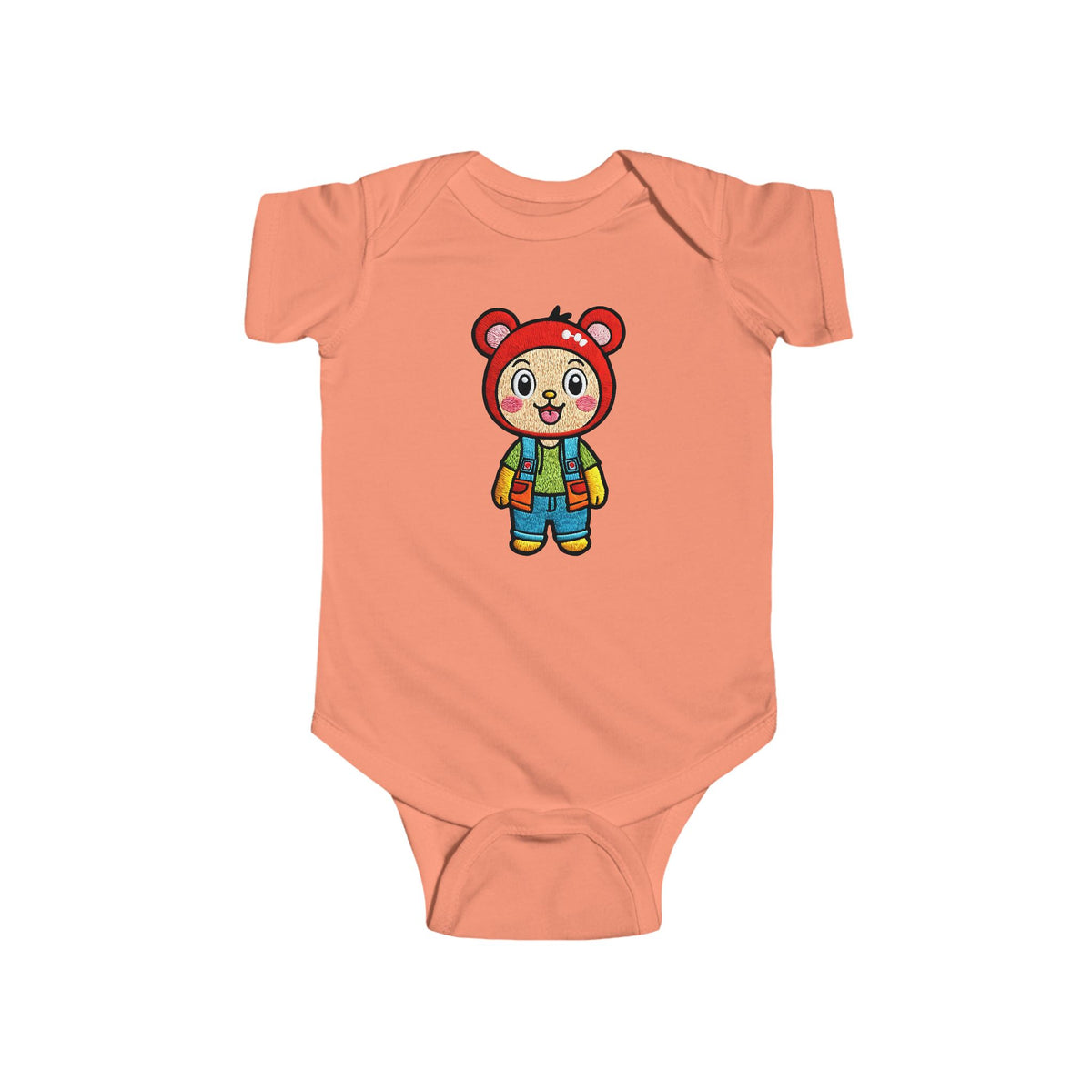 BUDDY Infant Fine Jersey Bodysuit NB: 0 - 24 mo