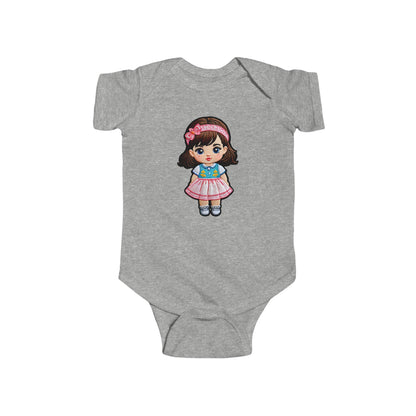 EMILY Infant Fine Jersey Bodysuit NB: 0-24 mos