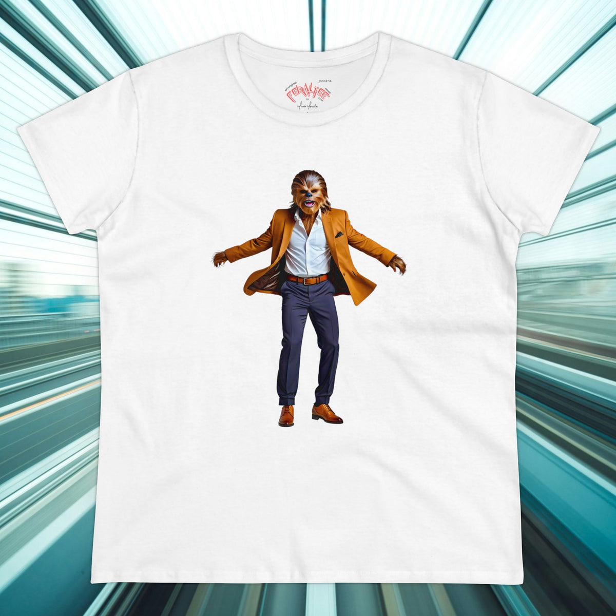 Camiseta de algodón de peso medio para mujer de BACCA