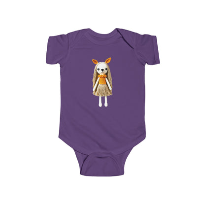 ISABELLA Infant Fine Jersey Bodysuit NB: 0-24 mos