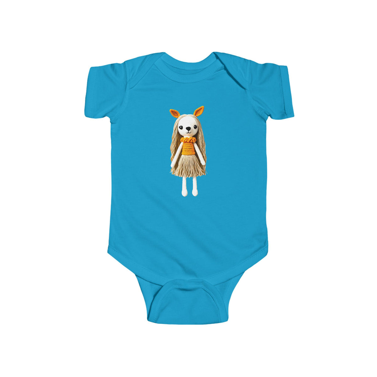 ISABELLA Infant Fine Jersey Bodysuit NB: 0-24 mos