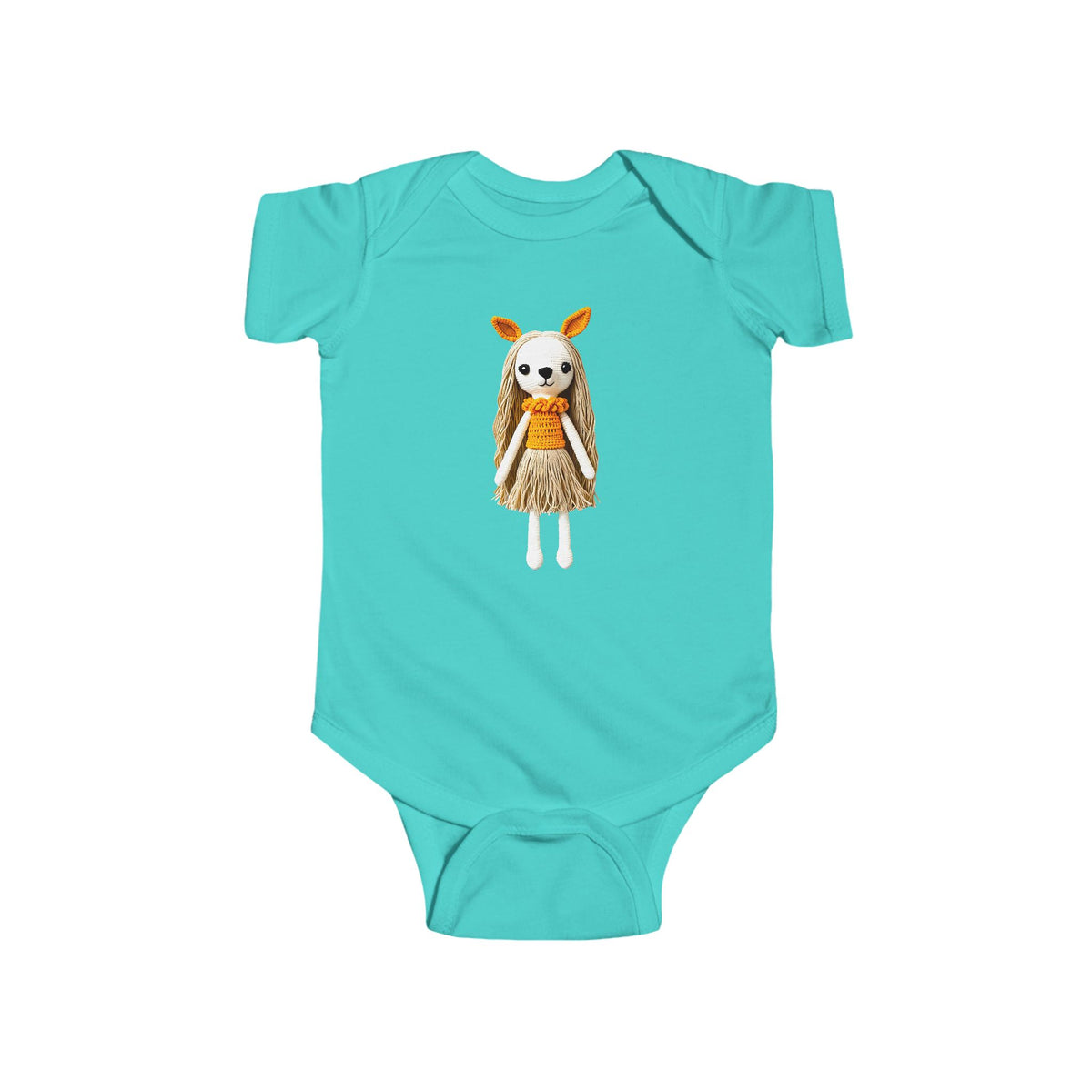 ISABELLA Infant Fine Jersey Bodysuit NB: 0-24 mos