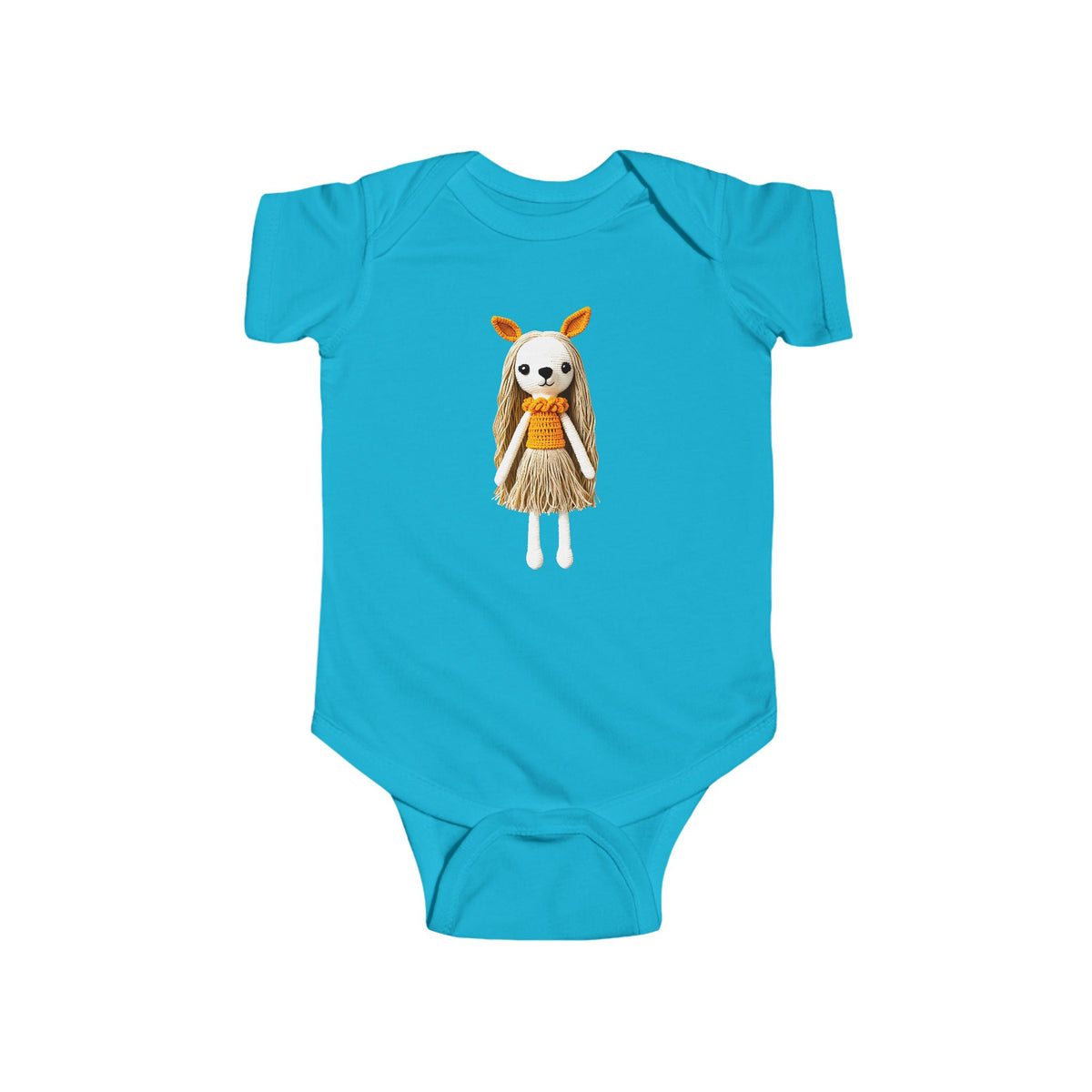 ISABELLA Infant Fine Jersey Bodysuit NB: 0-24 mos