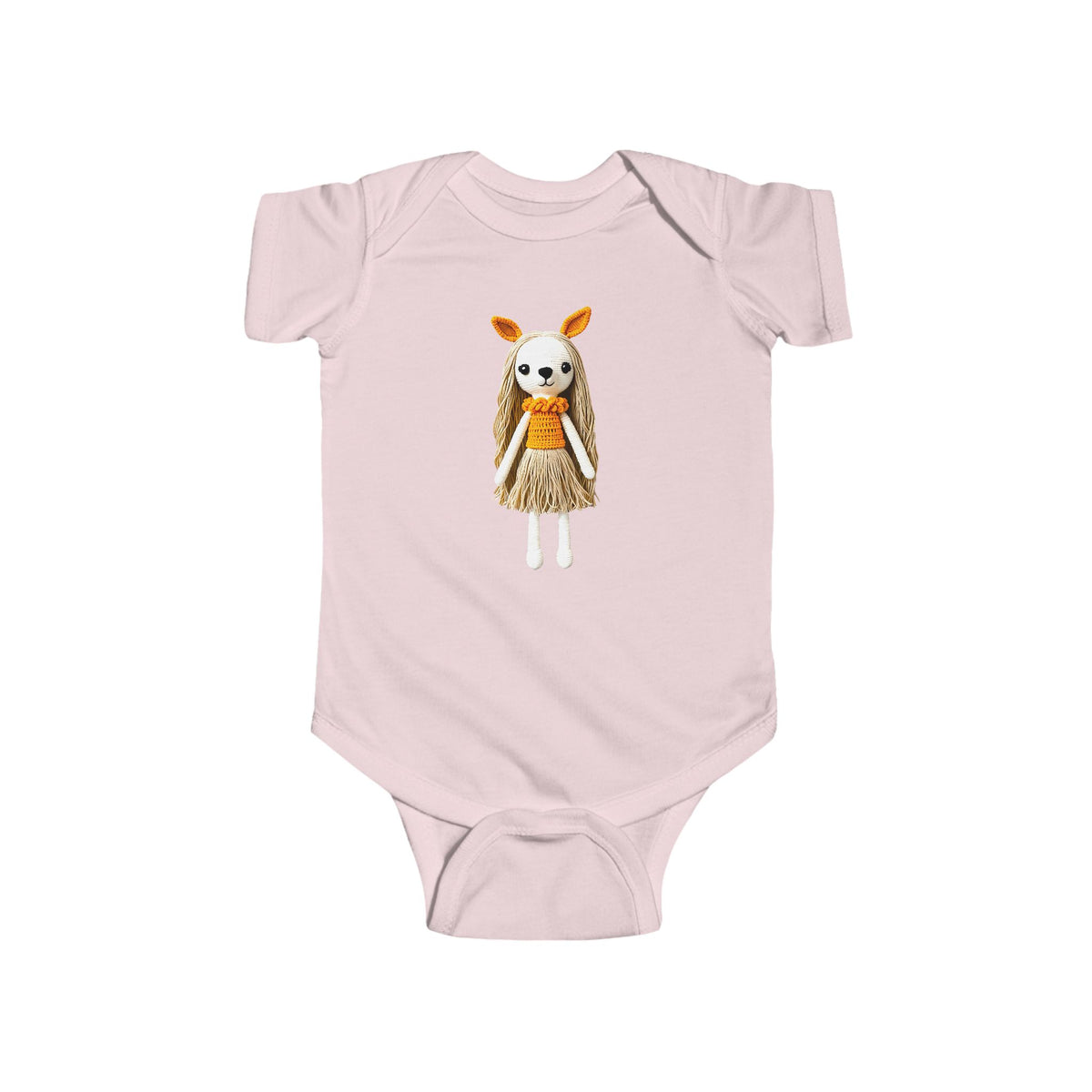 ISABELLA Infant Fine Jersey Bodysuit NB: 0-24 mos