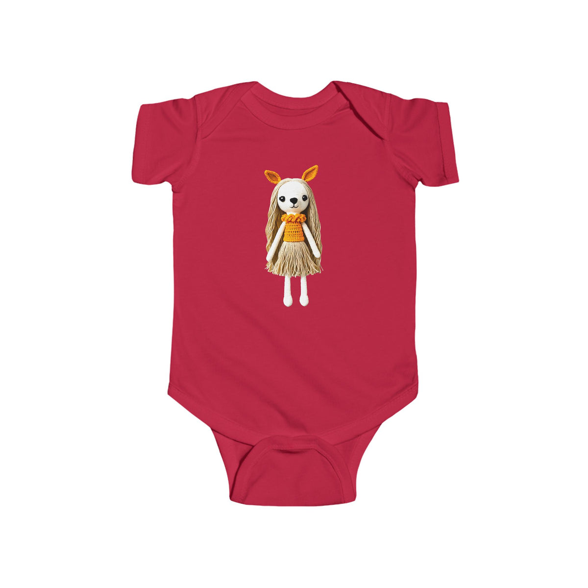 ISABELLA Infant Fine Jersey Bodysuit NB: 0-24 mos
