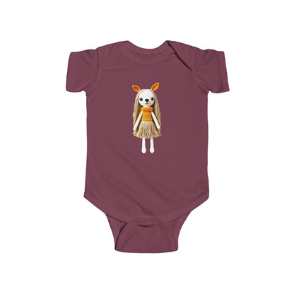 ISABELLA Infant Fine Jersey Bodysuit NB: 0-24 mos