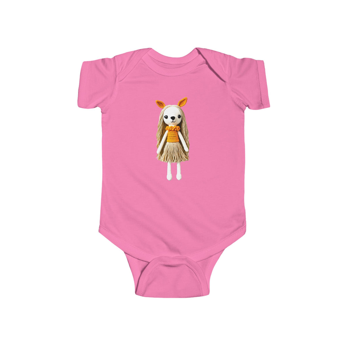 ISABELLA Infant Fine Jersey Bodysuit NB: 0-24 mos