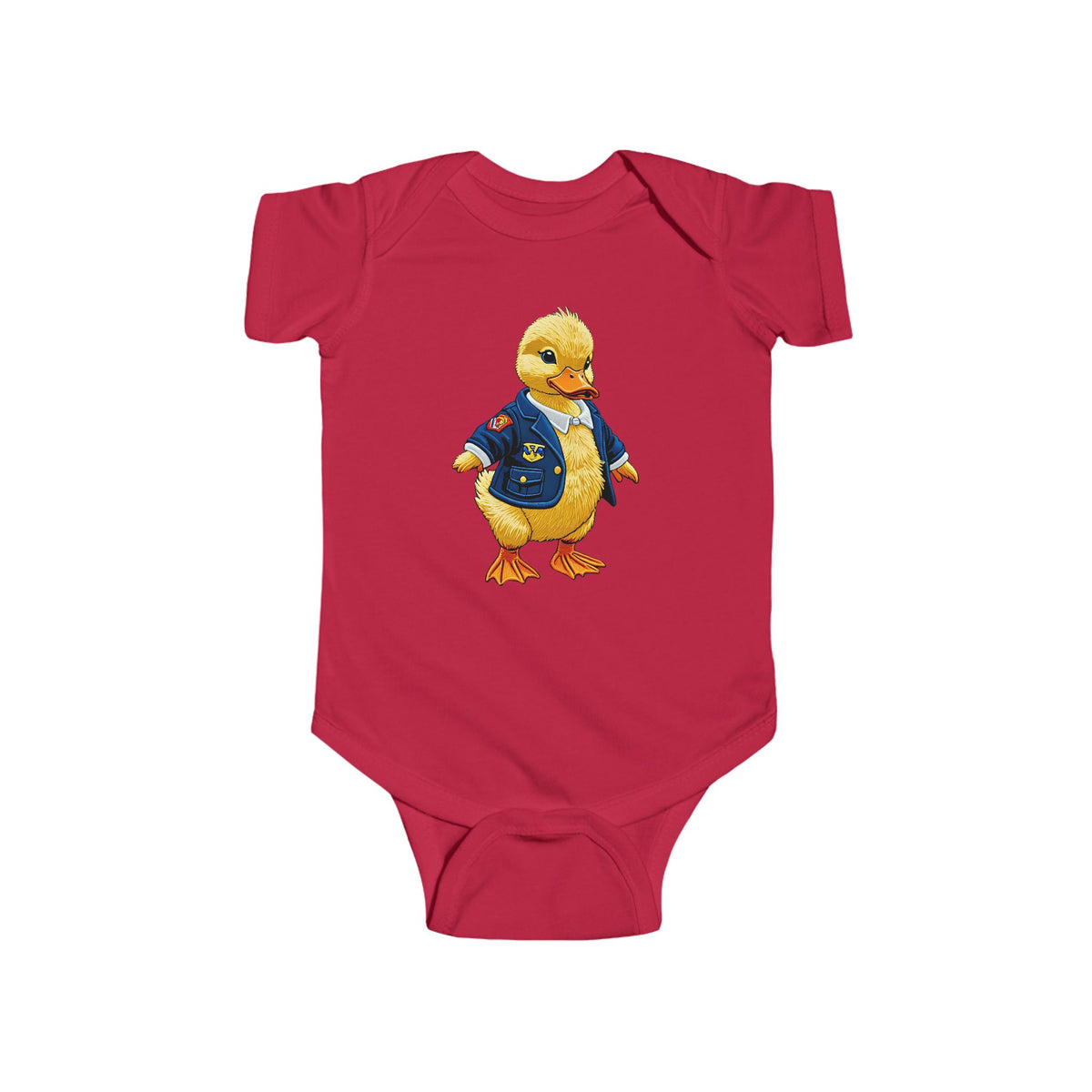 DUCKY DENIM Infant Fine Jersey Bodysuit NB: 0 - 24 mo