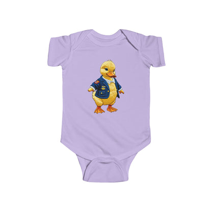 DUCKY DENIM Infant Fine Jersey Bodysuit NB: 0 - 24 mo