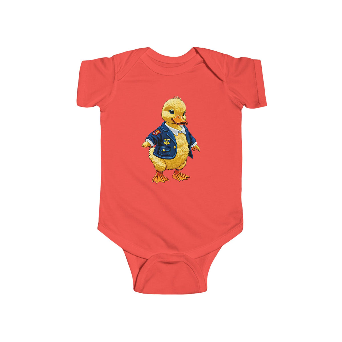 DUCKY DENIM Infant Fine Jersey Bodysuit NB: 0 - 24 mo