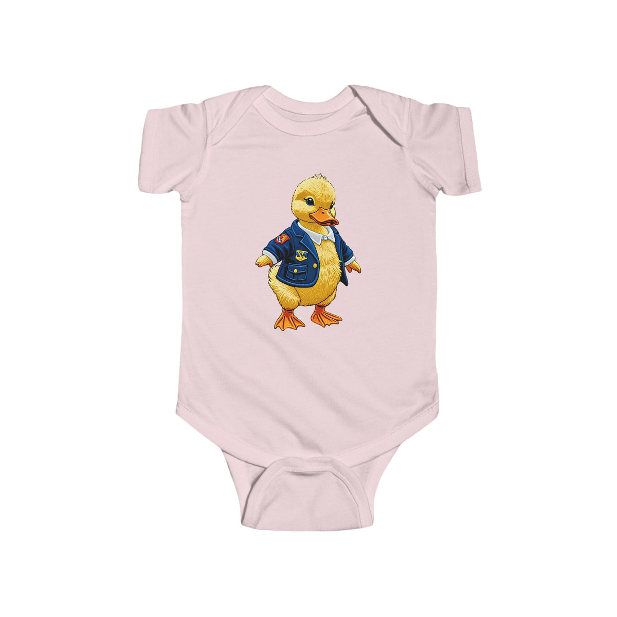 DUCKY DENIM Infant Fine Jersey Bodysuit NB: 0 - 24 mo