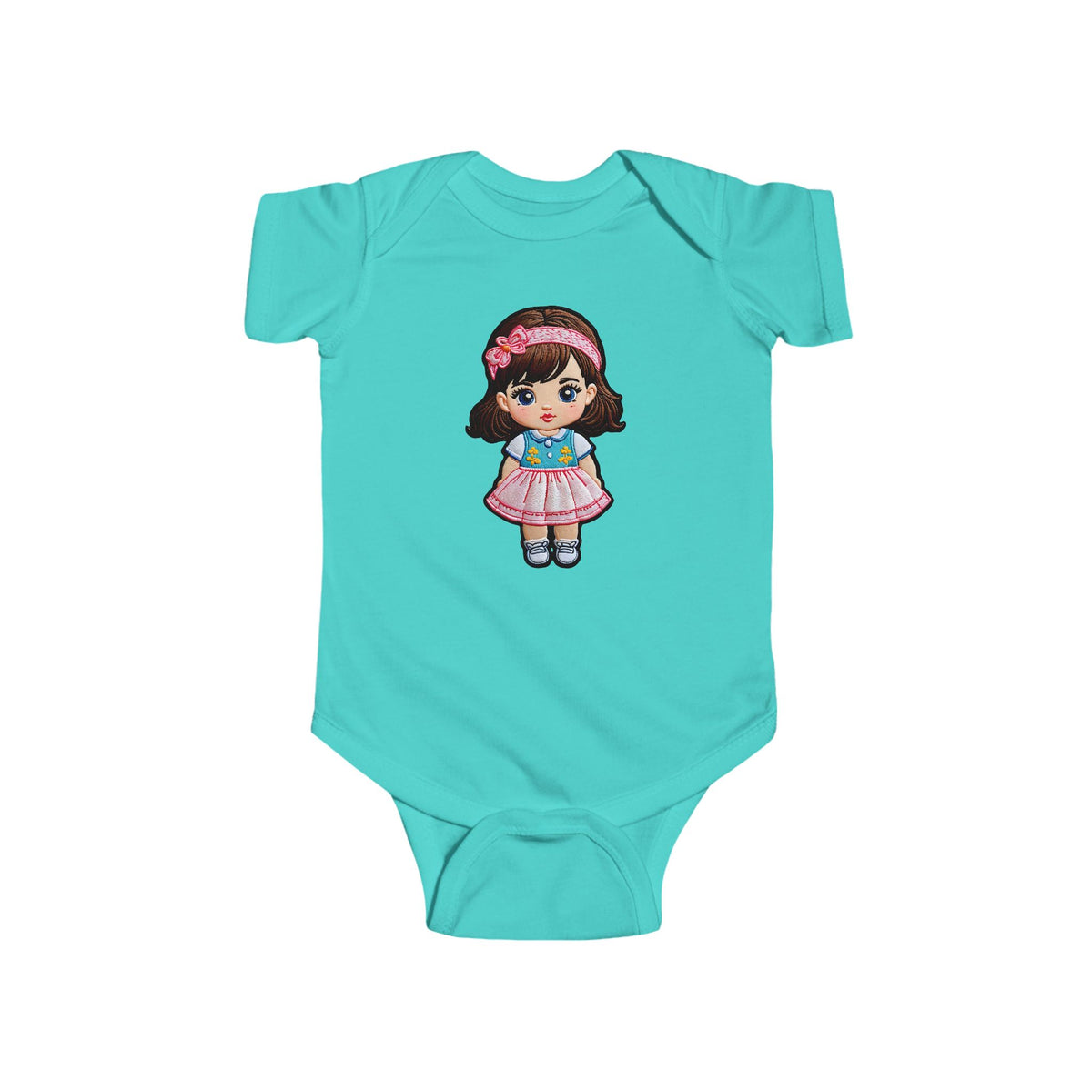 EMILY Infant Fine Jersey Bodysuit NB: 0-24 mos
