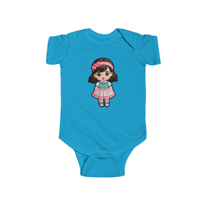 EMILY Infant Fine Jersey Bodysuit NB: 0-24 mos