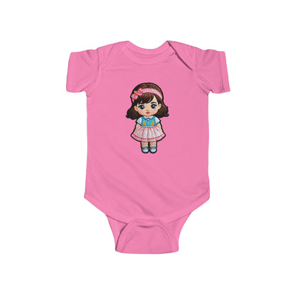 EMILY Infant Fine Jersey Bodysuit NB: 0-24 mos