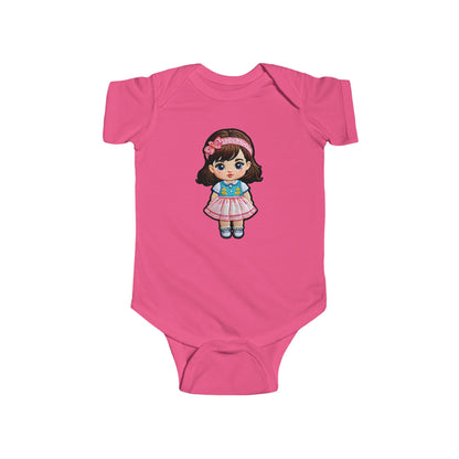 EMILY Infant Fine Jersey Bodysuit NB: 0-24 mos