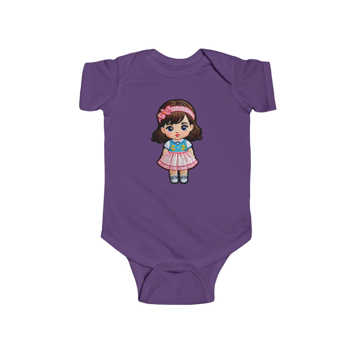 EMILY Infant Fine Jersey Bodysuit NB: 0-24 mos