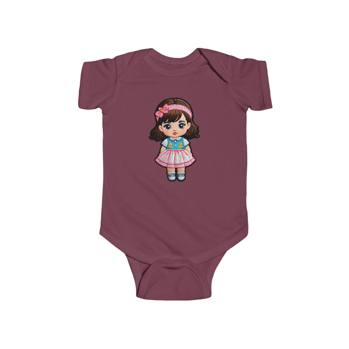 EMILY Infant Fine Jersey Bodysuit NB: 0-24 mos