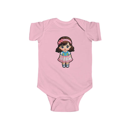 EMILY Infant Fine Jersey Bodysuit NB: 0-24 mos