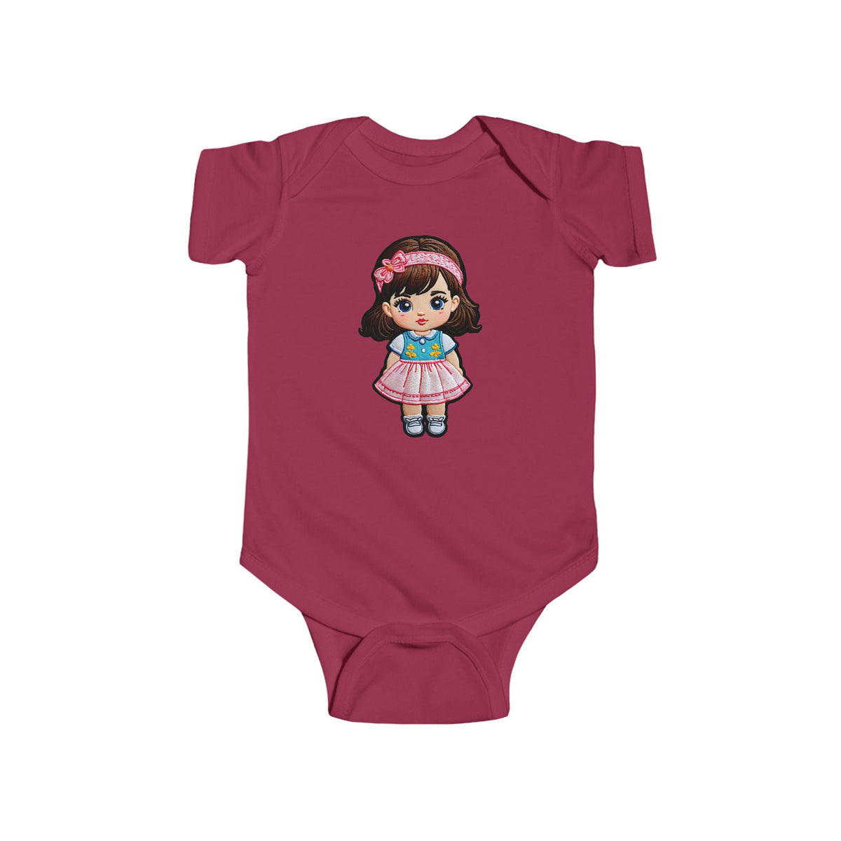 EMILY Infant Fine Jersey Bodysuit NB: 0-24 mos
