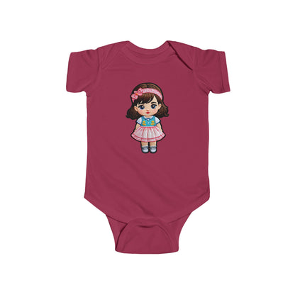 EMILY Infant Fine Jersey Bodysuit NB: 0-24 mos