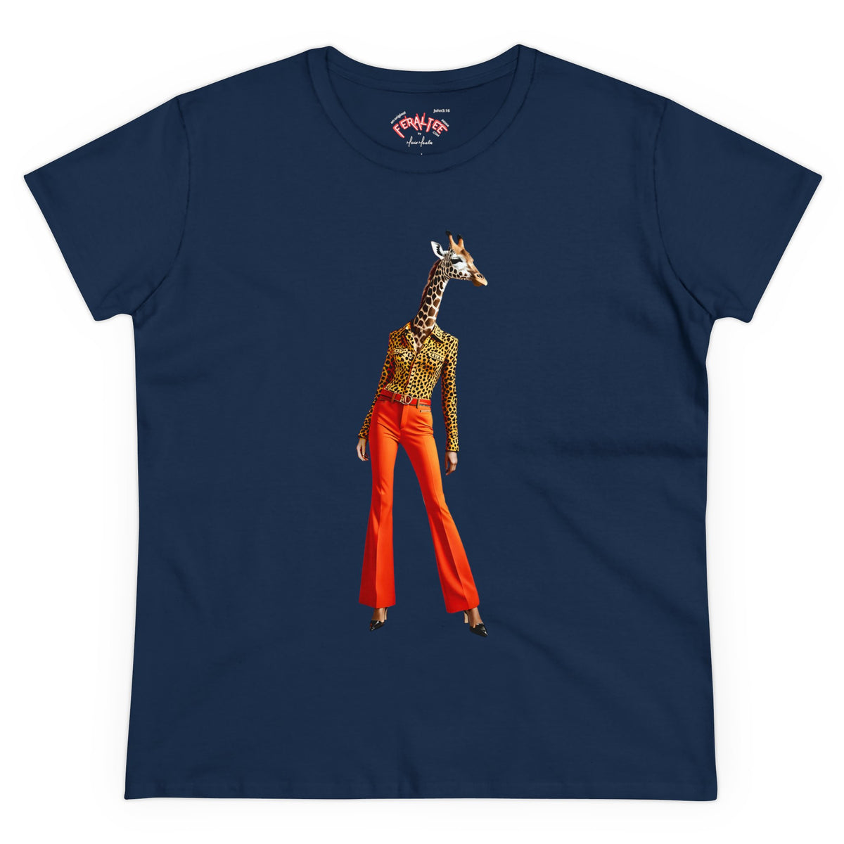 GIRASOL Women's Midweight Cotton Tee - 6 Colors Available