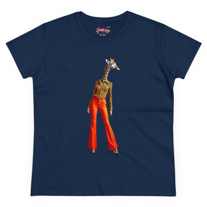 GIRASOL Women's Midweight Cotton Tee - 6 Colors Available