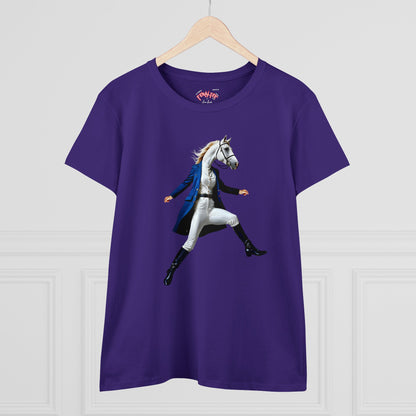 BELLE Women's Midweight Cotton Tee
